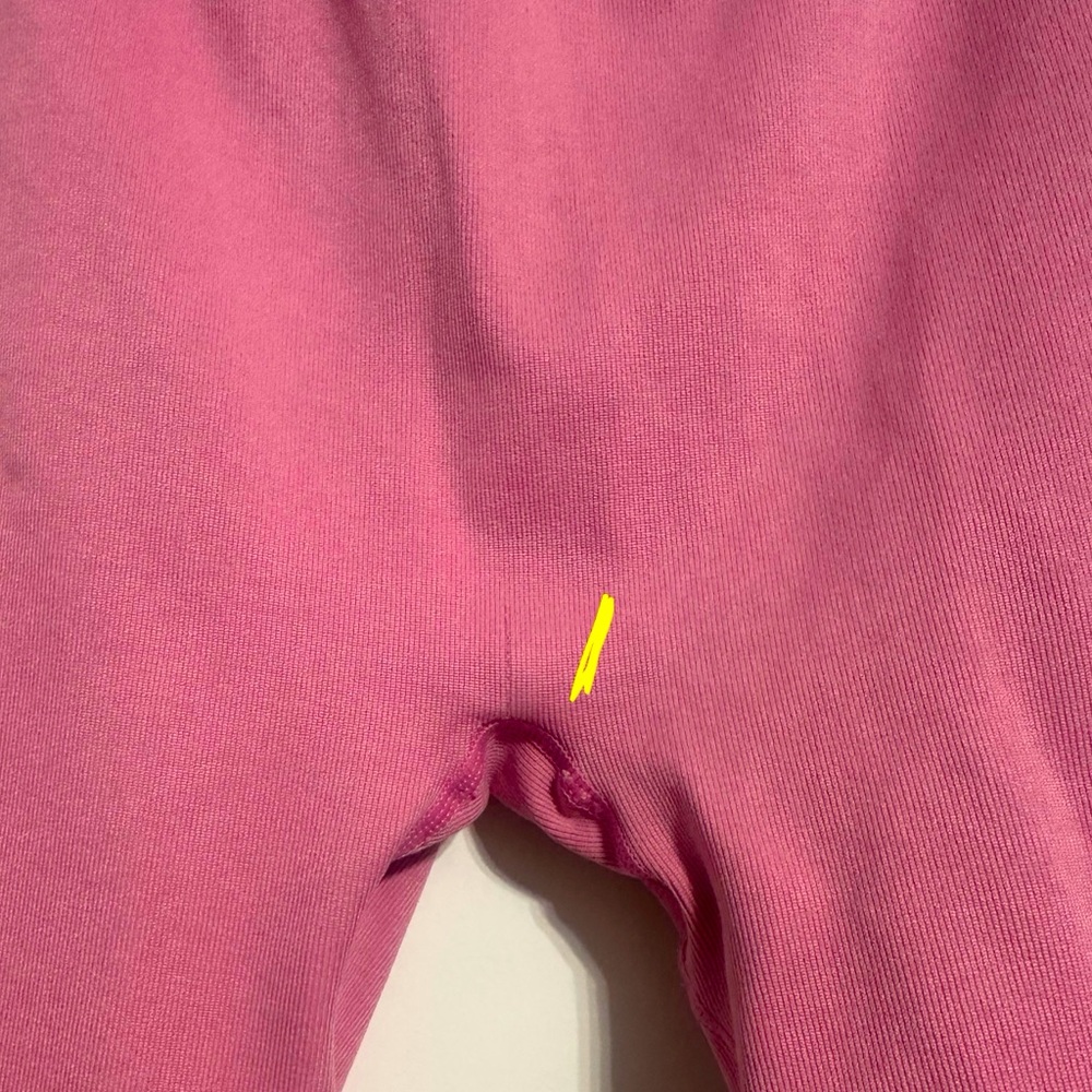 Pink Sculptknit Workout Leggings - Picture 5 of 5